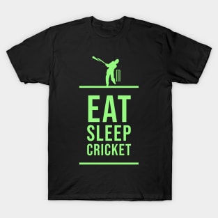 Eat Sleep Cricket T-Shirt